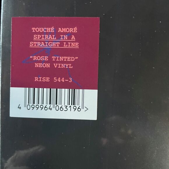 Touche Amore – Spiral In A Straight Line NEW Rose Tinted Vinyl, LP, BMG, 2024 - Picture 2 of 3